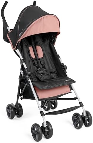 3D Mini Convenience Stroller, Dusty Rose Pink
