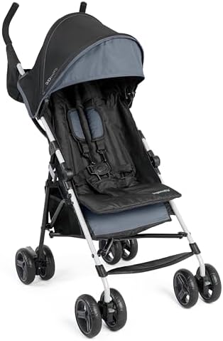 3D Mini Convenience Stroller, Slate Grey