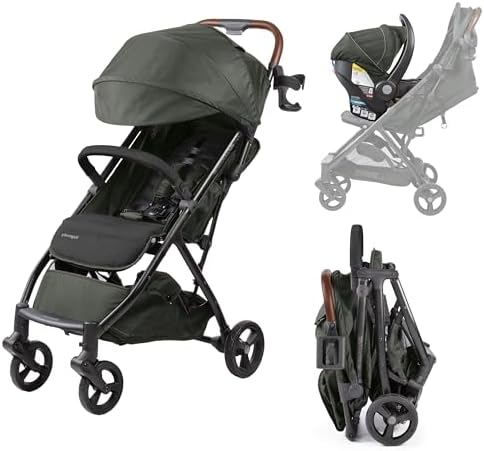 3Dquickclose CS+ Compact Fold Stroller, Forest