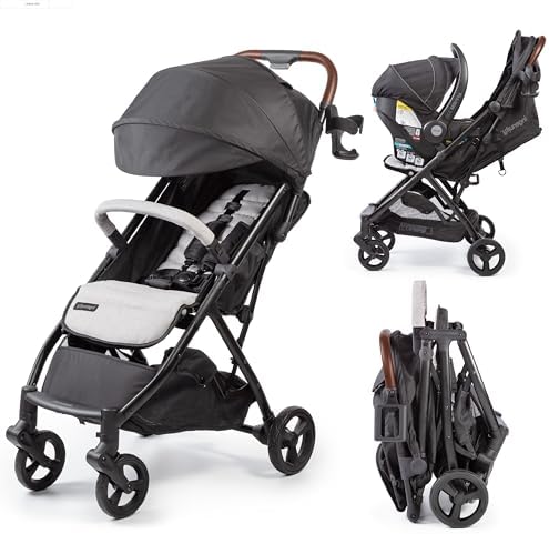 3Dquickclose CS+ Compact Fold Stroller, Gray