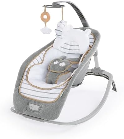 Boutique Collection Plush Baby Rocker