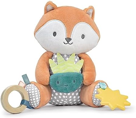 Calm Springs Plush Activity Pal BPA-Free Sun Teether