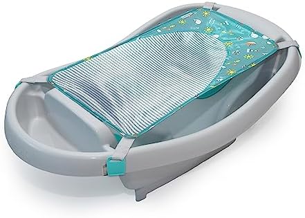 Comfy Clean Deluxe Newborn to Toddler Baby Bathtub