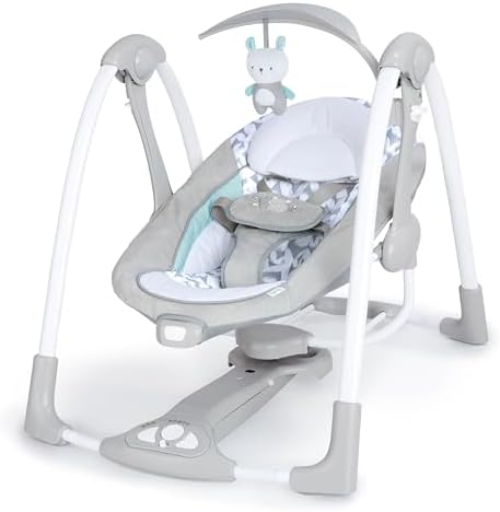 ConvertMe 2-in-1 Electric Baby Swing for Infant