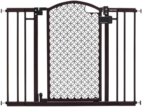 Decorative Panel Tall Baby Gate & Dog Gate