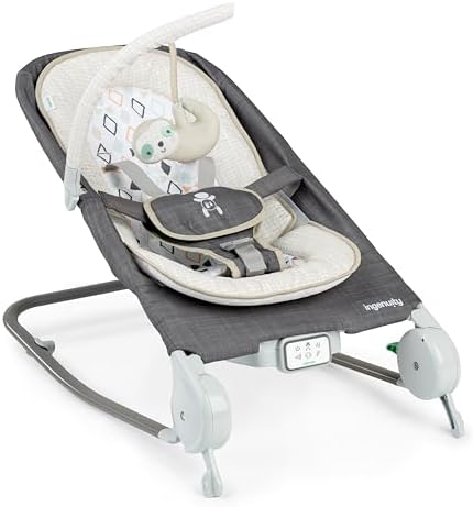 Gas Relief and Anti-Colic Baby Bouncer Seat and Rocker, Parker