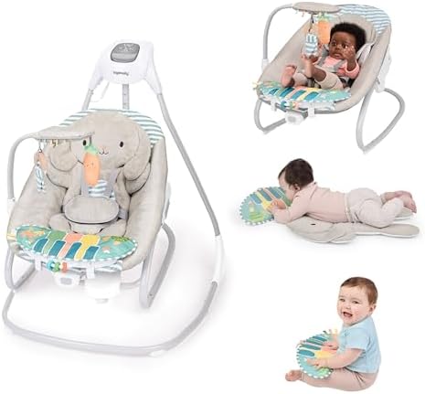 Grow with Me SimpleComfort Piano Playtimen Baby Swing