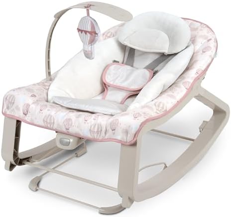 Keep Cozy 3-in-1 Grow with Me Vibrating Baby Bouncer, Skye