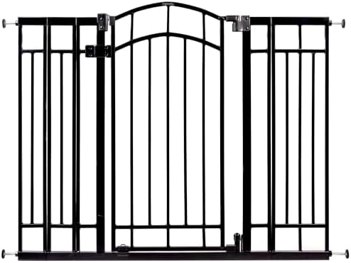 Multi-Use Decorative Extra Tall Walk-Thru Baby Gate