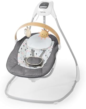 SimpleComfort Portable Baby Swing, Parker