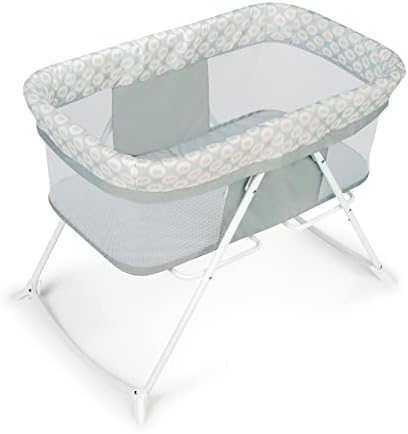 Snooze & Stow Rocking Portable Folding Bassinet