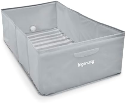 Tuckaway Toddler Folding Tub, Gray